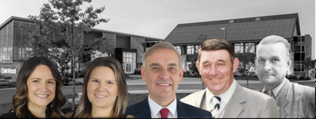 Generations of the Liptak family at the OakWood headquarters